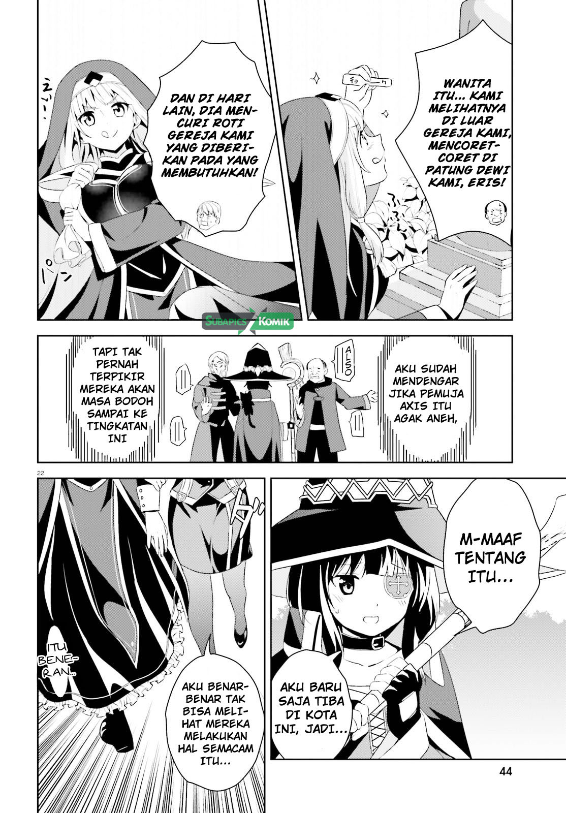 Kono Subarashii Sekai ni Bakuen wo! Chapter 9 - halaman 22
