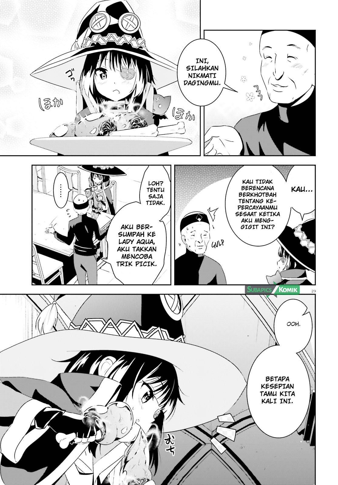 Kono Subarashii Sekai ni Bakuen wo! Chapter 9 - halaman 29