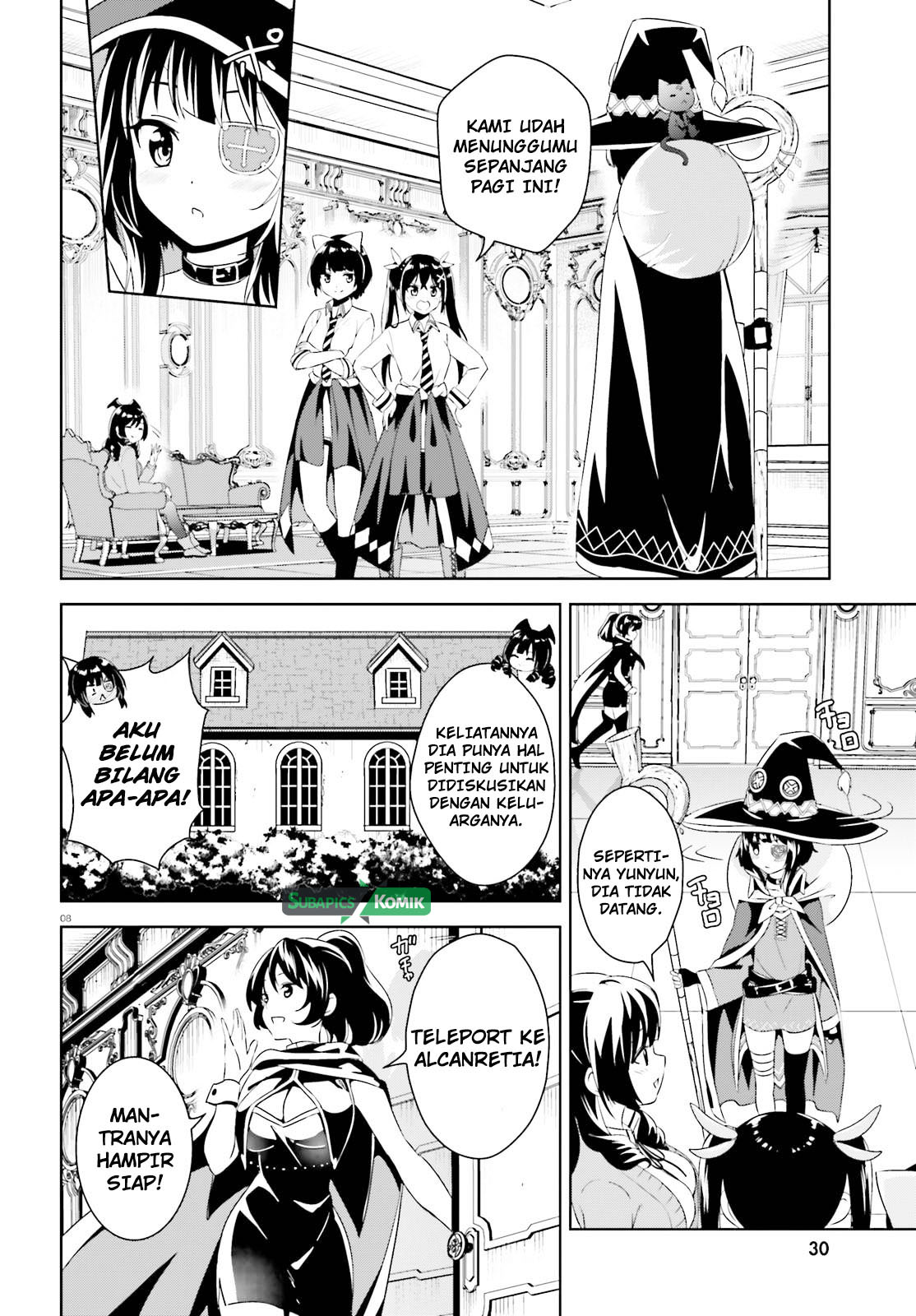 Kono Subarashii Sekai ni Bakuen wo! Chapter 9 - halaman 9