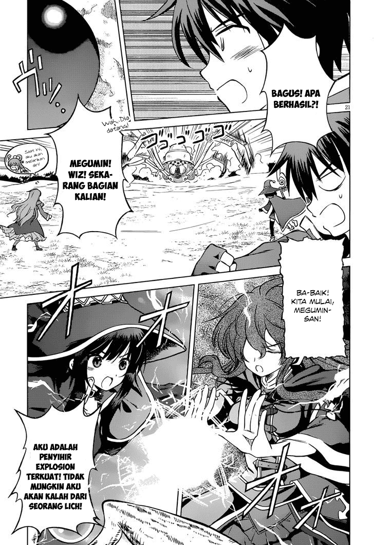 Kono Subarashii Sekai ni Shukufuku o! Chapter 19 - halaman 24