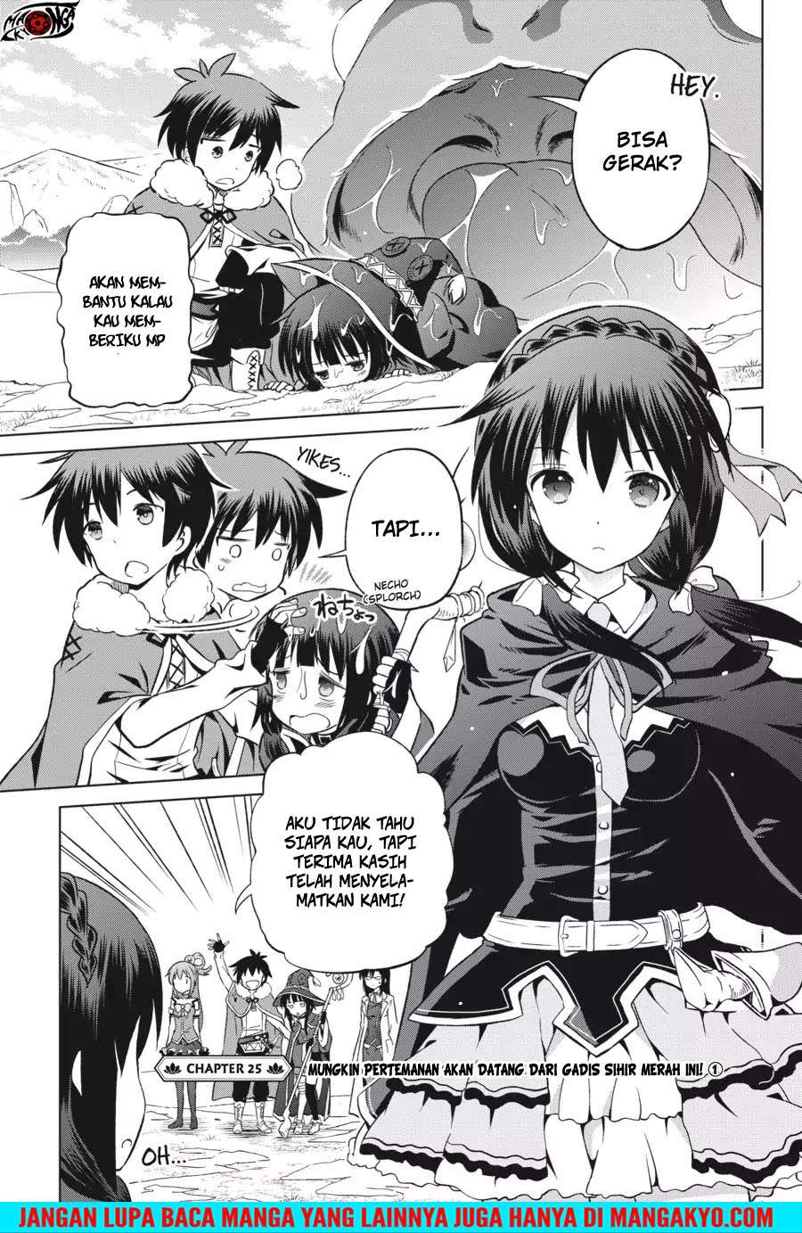 Kono Subarashii Sekai ni Shukufuku o! Chapter 25 - halaman 4