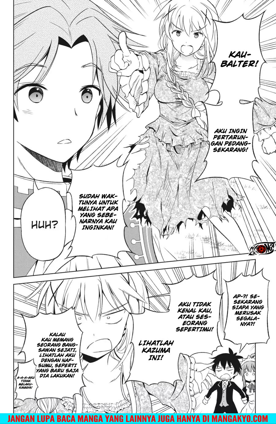 Kono Subarashii Sekai ni Shukufuku o! Chapter 27 - halaman 22