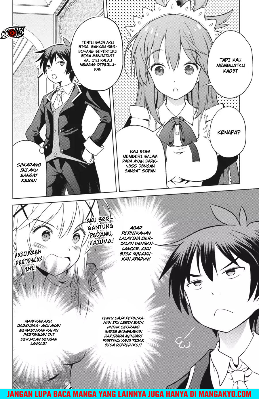 Kono Subarashii Sekai ni Shukufuku o! Chapter 27 - halaman 6