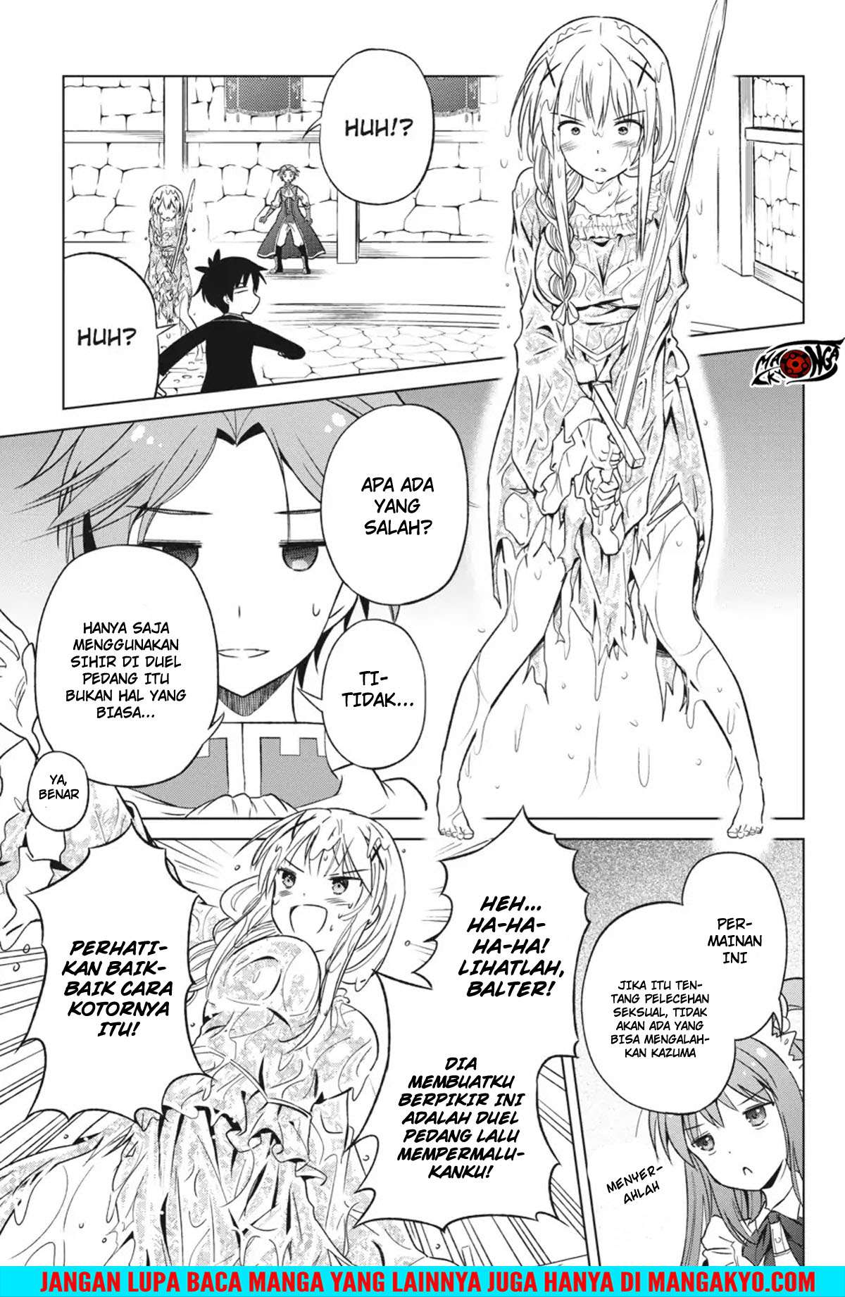 Kono Subarashii Sekai ni Shukufuku o! Chapter 28 - halaman 11