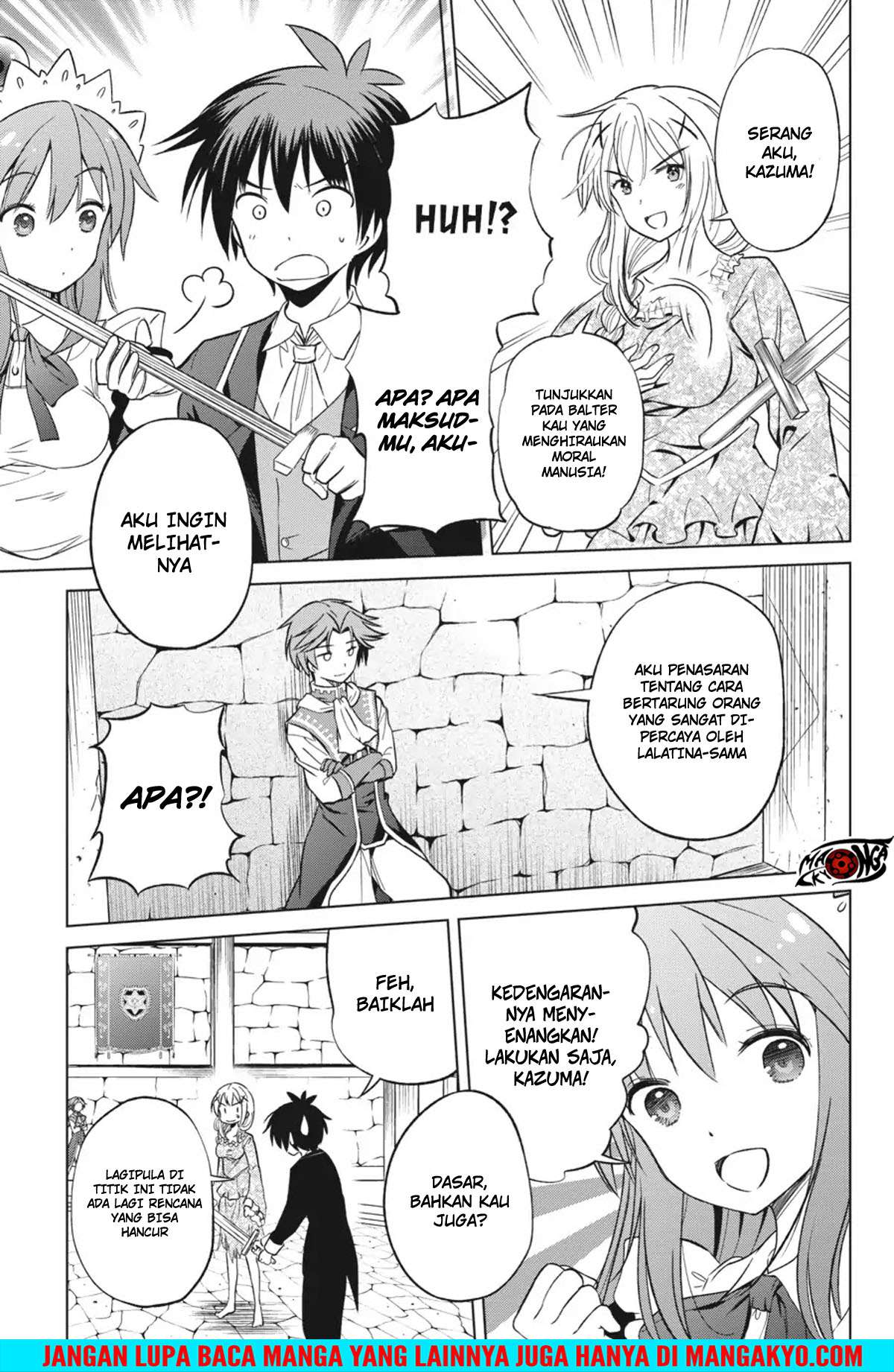 Kono Subarashii Sekai ni Shukufuku o! Chapter 28 - halaman 9