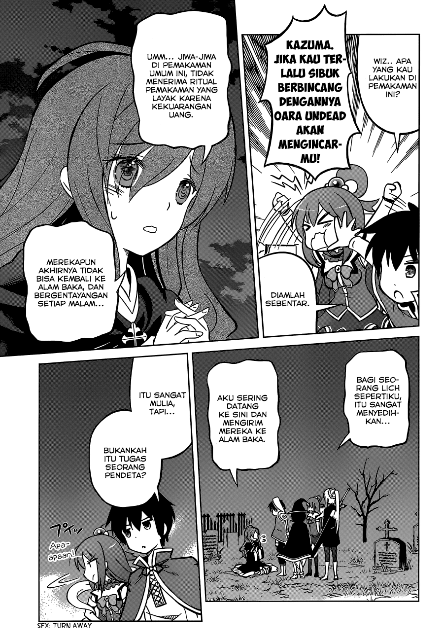 Kono Subarashii Sekai ni Shukufuku o! Chapter 3 - halaman 24