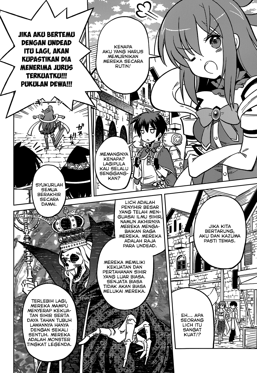 Kono Subarashii Sekai ni Shukufuku o! Chapter 3 - halaman 27