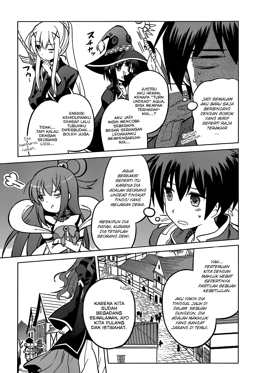 Kono Subarashii Sekai ni Shukufuku o! Chapter 3 - halaman 28