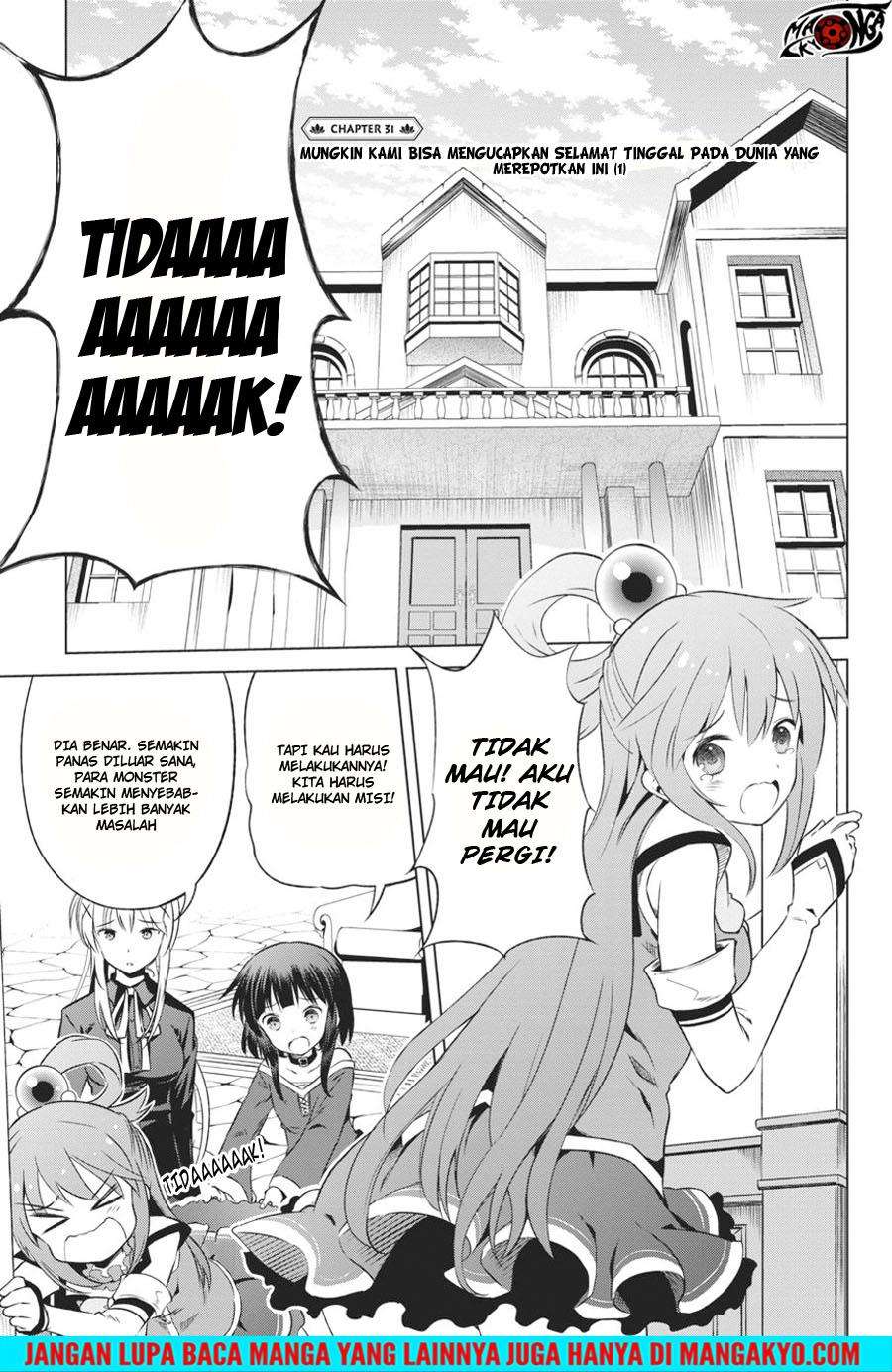 Kono Subarashii Sekai ni Shukufuku o! Chapter 31 - halaman 4