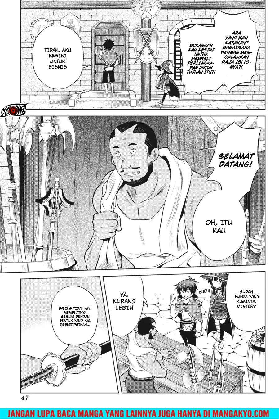 Kono Subarashii Sekai ni Shukufuku o! Chapter 32 - halaman 21