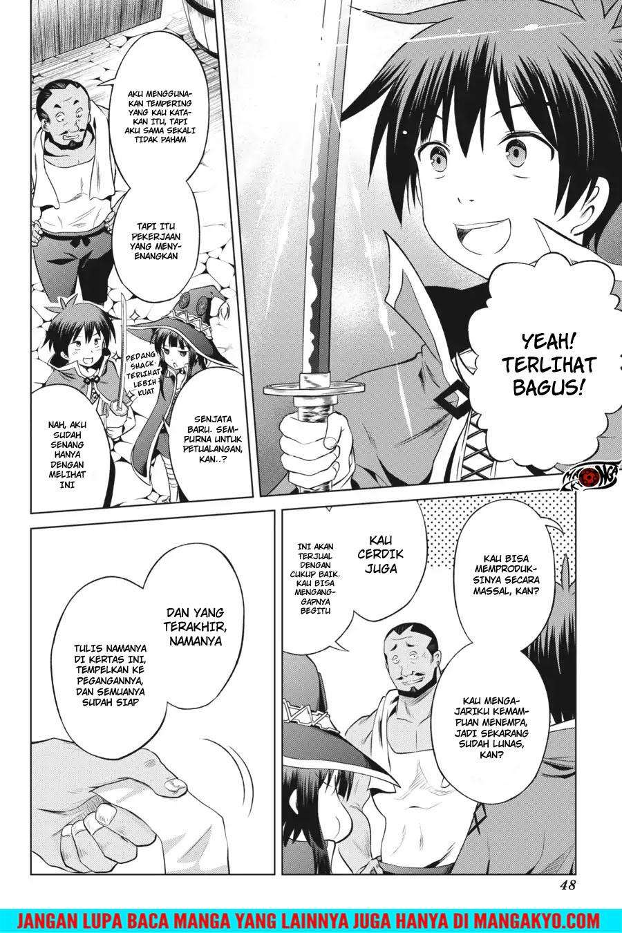 Kono Subarashii Sekai ni Shukufuku o! Chapter 32 - halaman 22