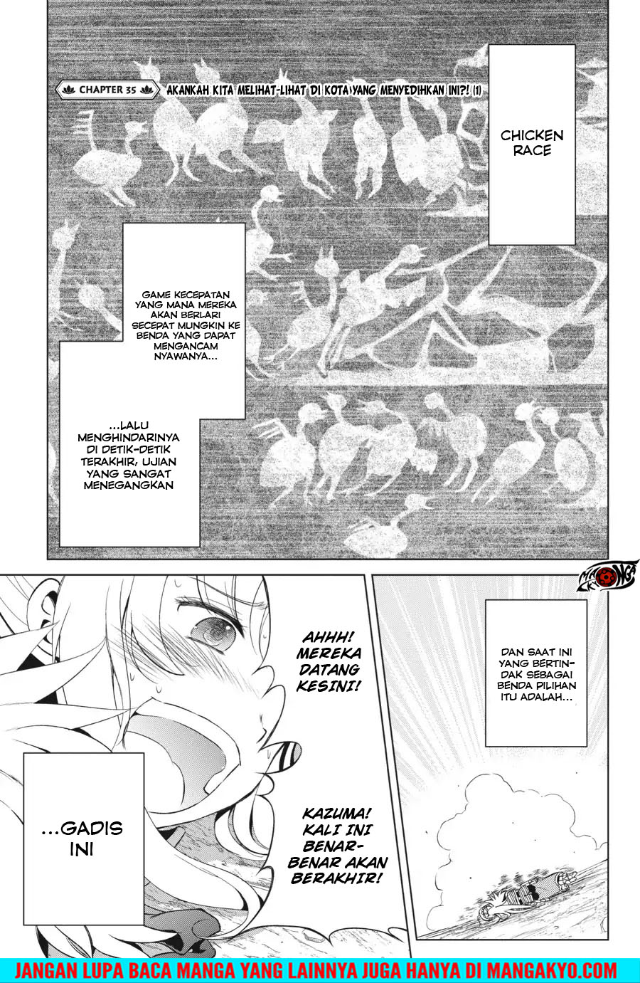 Kono Subarashii Sekai ni Shukufuku o! Chapter 35 - halaman 1