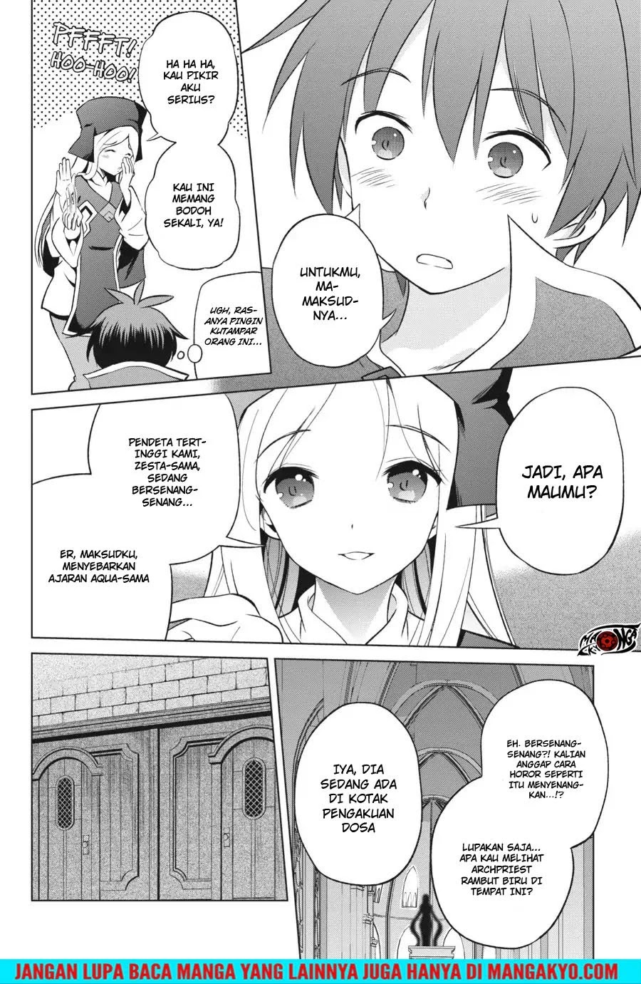 Kono Subarashii Sekai ni Shukufuku o! Chapter 36 - halaman 22