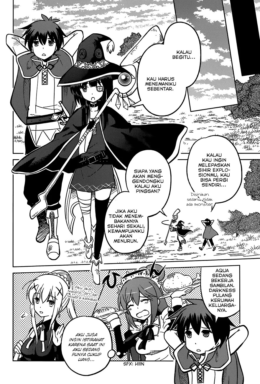 Kono Subarashii Sekai ni Shukufuku o! Chapter 4 - halaman 9