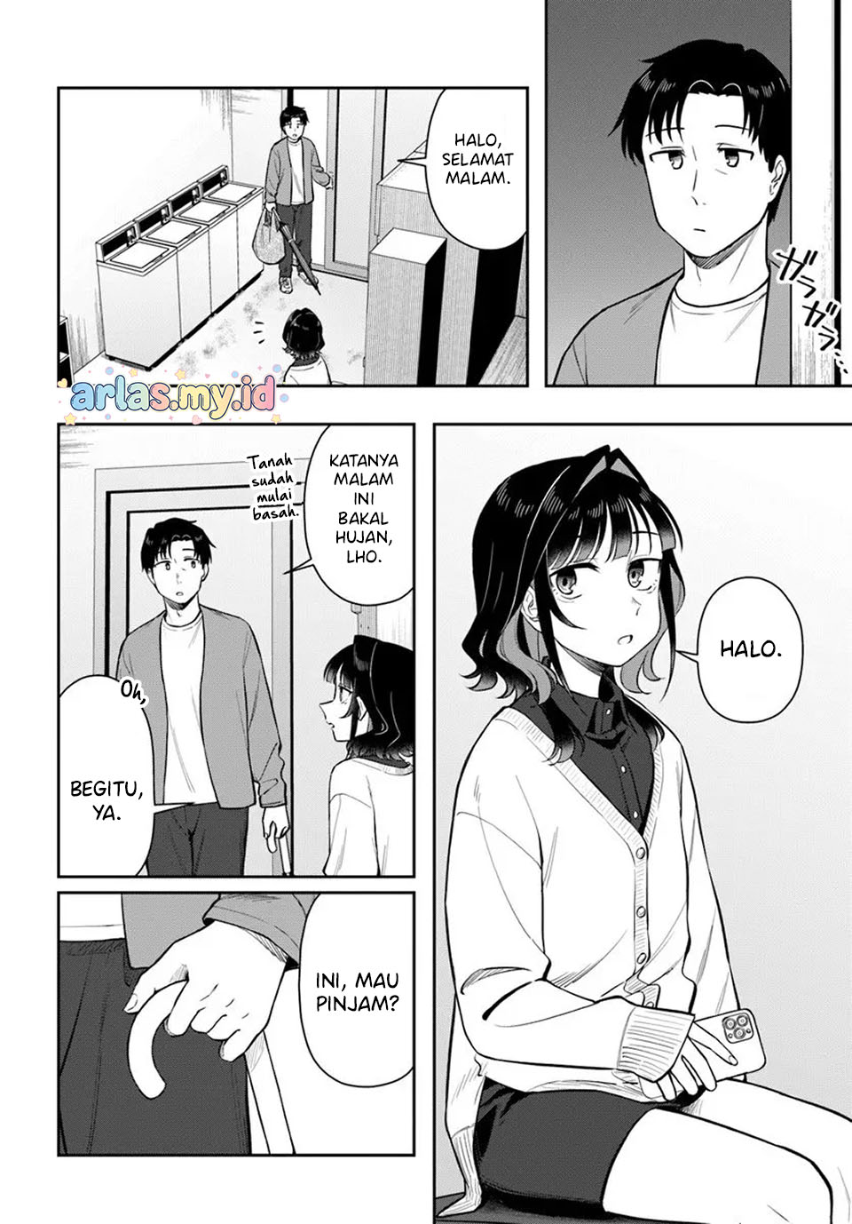 Konya Coin Laundry de Aimashou Chapter 9 - halaman 9