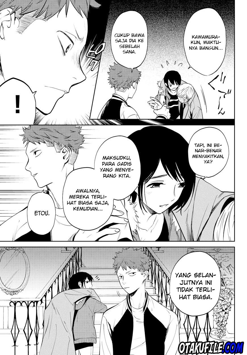 Konya wa Tsuki ga Kirei desu ga, Toriaezu Shine Chapter 14 - halaman 27