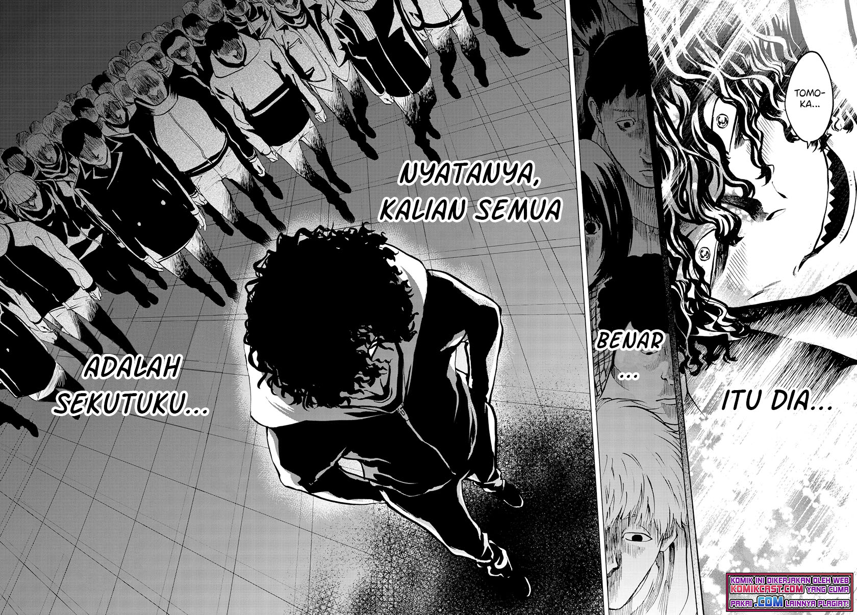 Konya wa Tsuki ga Kirei desu ga, Toriaezu Shine Chapter 27 - halaman 8