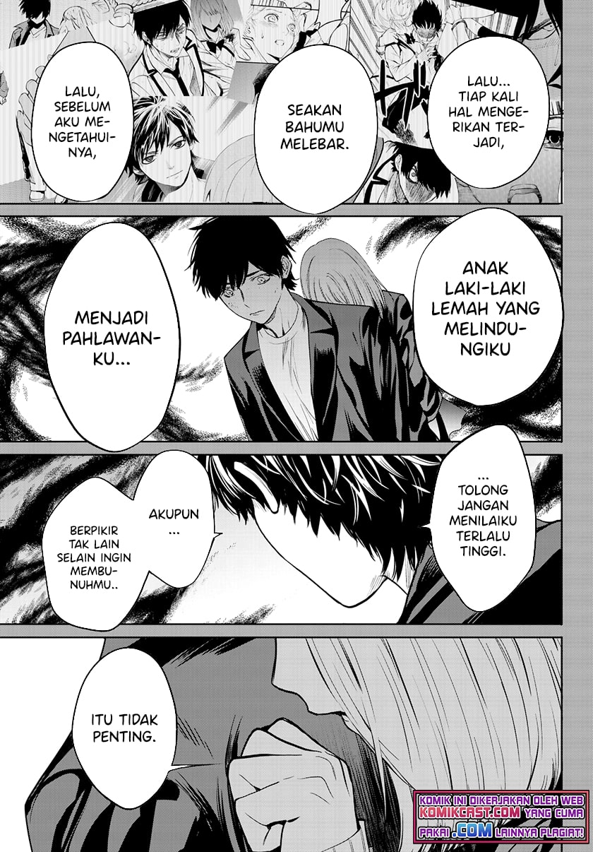 Konya wa Tsuki ga Kirei desu ga, Toriaezu Shine Chapter 33 - halaman 15