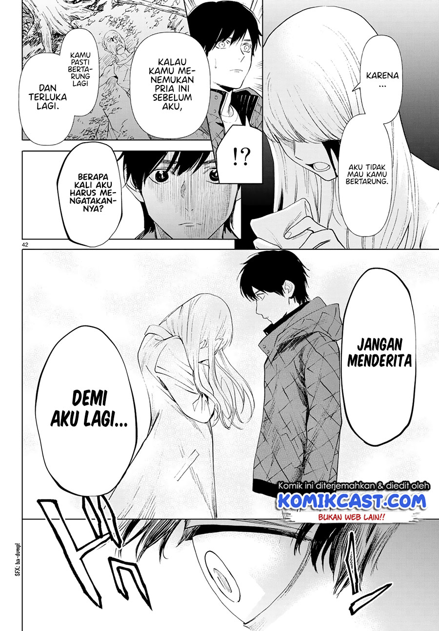 Konya wa Tsuki ga Kirei desu ga, Toriaezu Shine: Last Chapter 1 - halaman 42