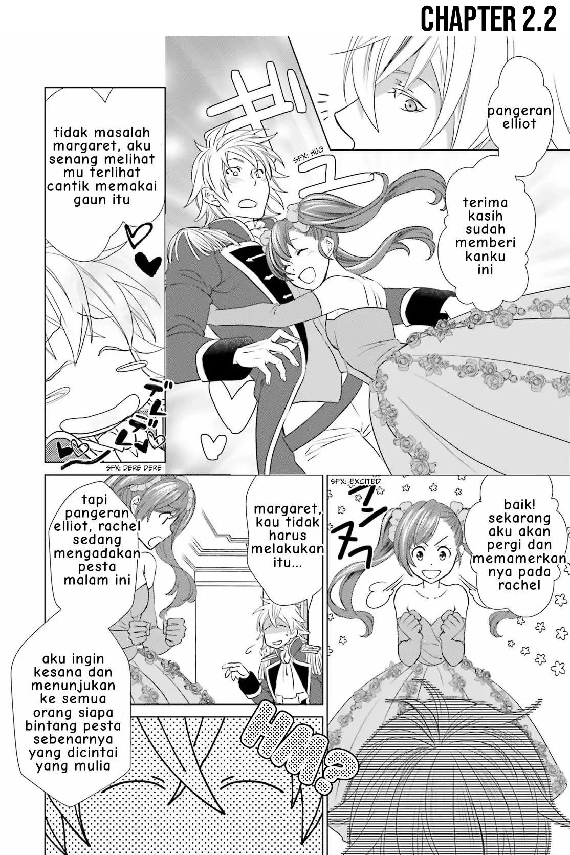 Konyaku Haki kara Hajimaru Akuyaku Reijou no Kangoku Slow Life Chapter 2.2 - halaman 1