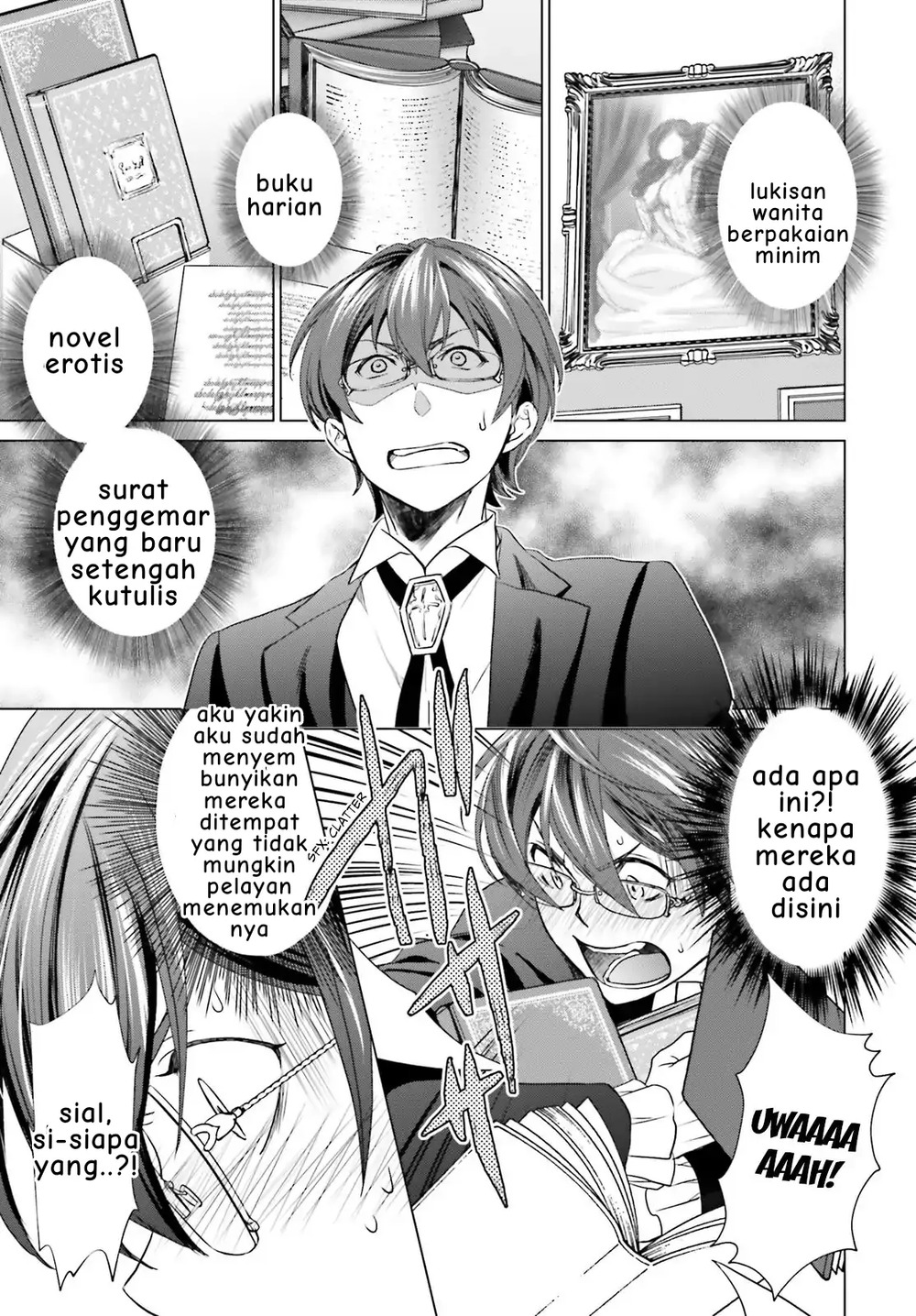 Konyaku Haki kara Hajimaru Akuyaku Reijou no Kangoku Slow Life Chapter 2.2 - halaman 12
