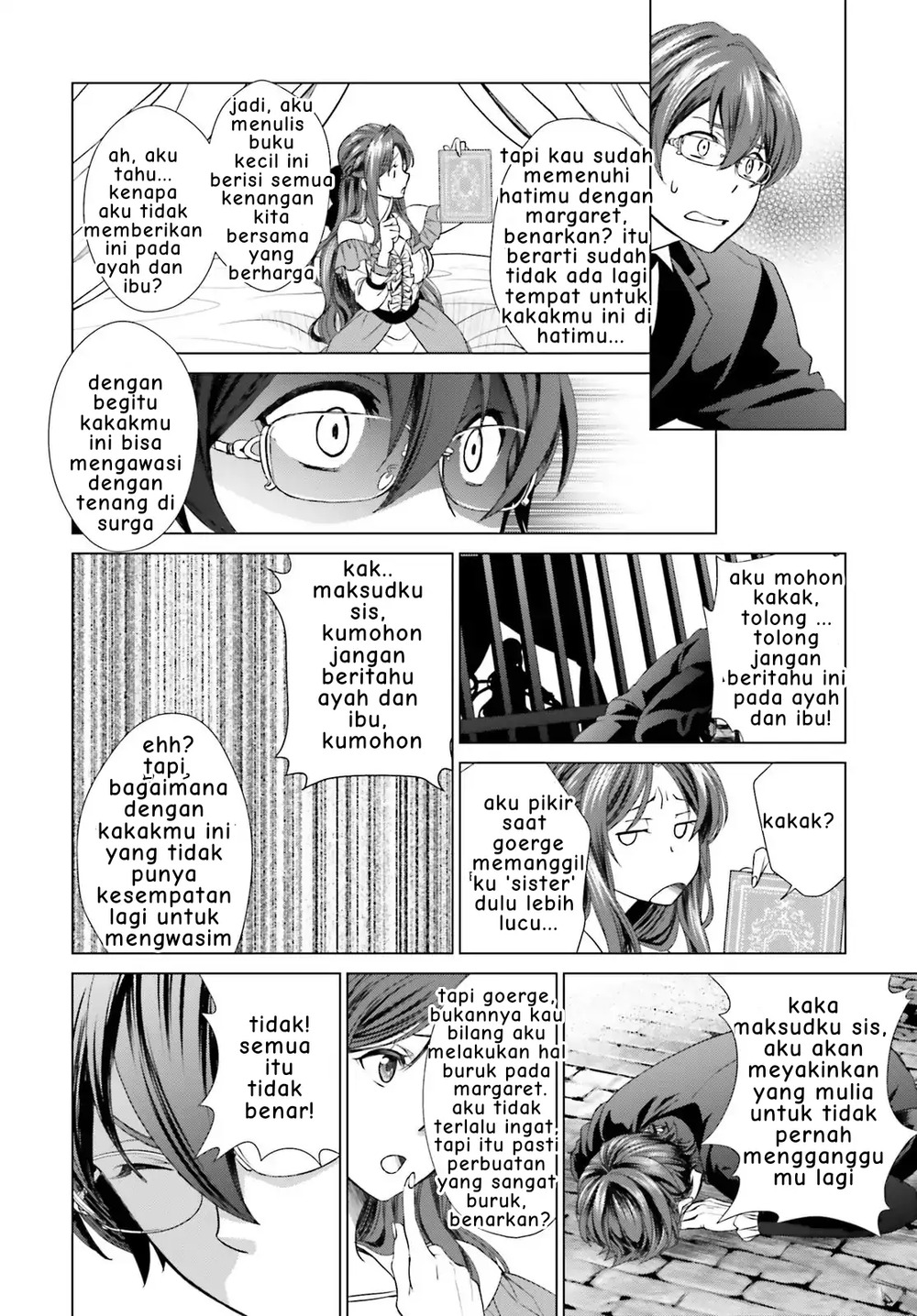 Konyaku Haki kara Hajimaru Akuyaku Reijou no Kangoku Slow Life Chapter 2.2 - halaman 17
