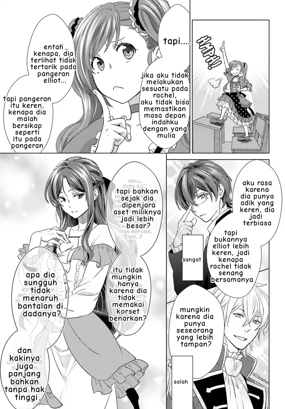 Konyaku Haki kara Hajimaru Akuyaku Reijou no Kangoku Slow Life Chapter 2.3 - halaman 9