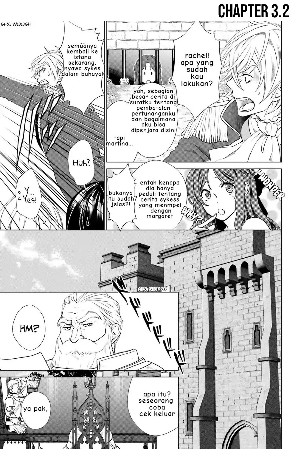 Konyaku Haki kara Hajimaru Akuyaku Reijou no Kangoku Slow Life Chapter 2.4 - halaman 1