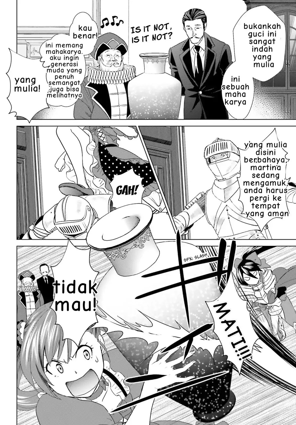 Konyaku Haki kara Hajimaru Akuyaku Reijou no Kangoku Slow Life Chapter 2.4 - halaman 20