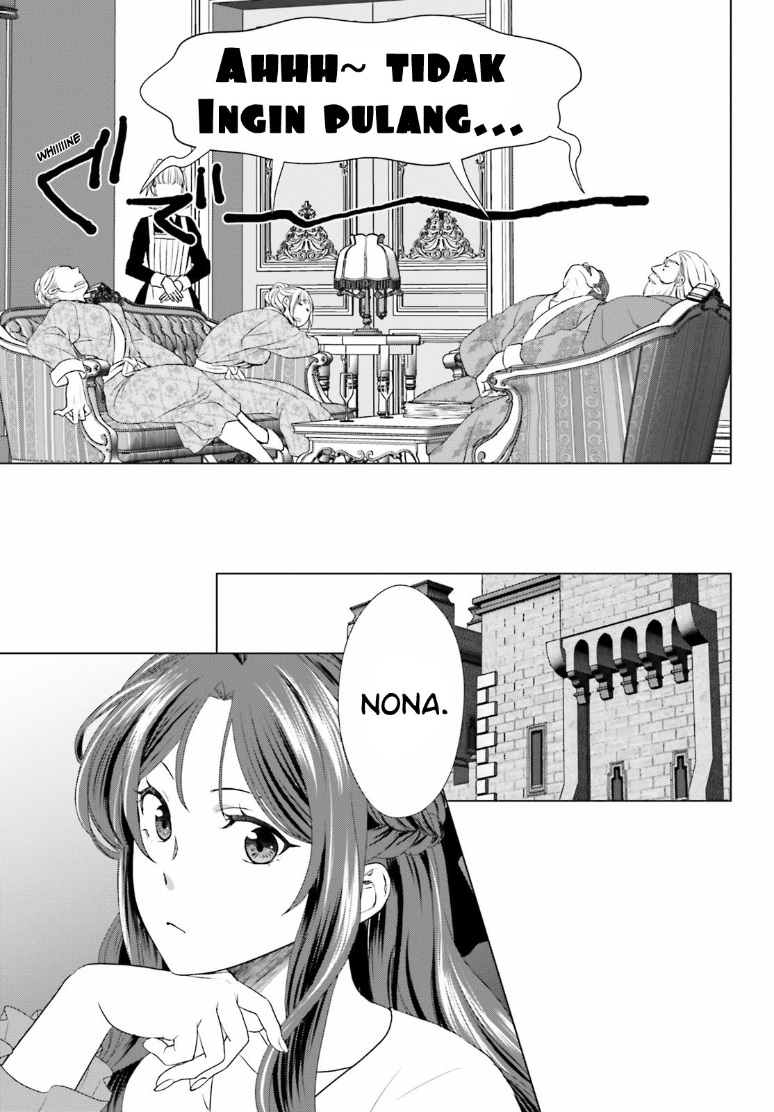 Konyaku Haki kara Hajimaru Akuyaku Reijou no Kangoku Slow Life Chapter 3 - halaman 12