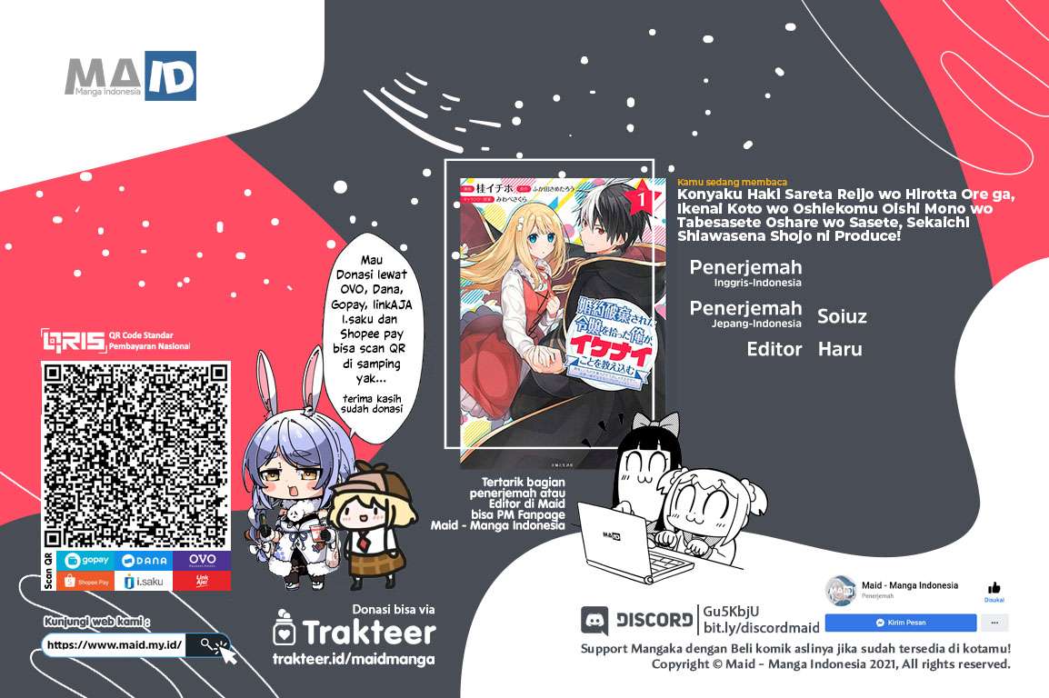Konyaku Haki Sareta Reijo Wo Hirotta Ore Ga, Ikenai Koto Wo Oshiekomu Oishi Mono Wo Tabesasete Oshare Wo Sasete, Sekaichi Shiawasena Shojo Ni Produce! Chapter 6 - halaman 20
