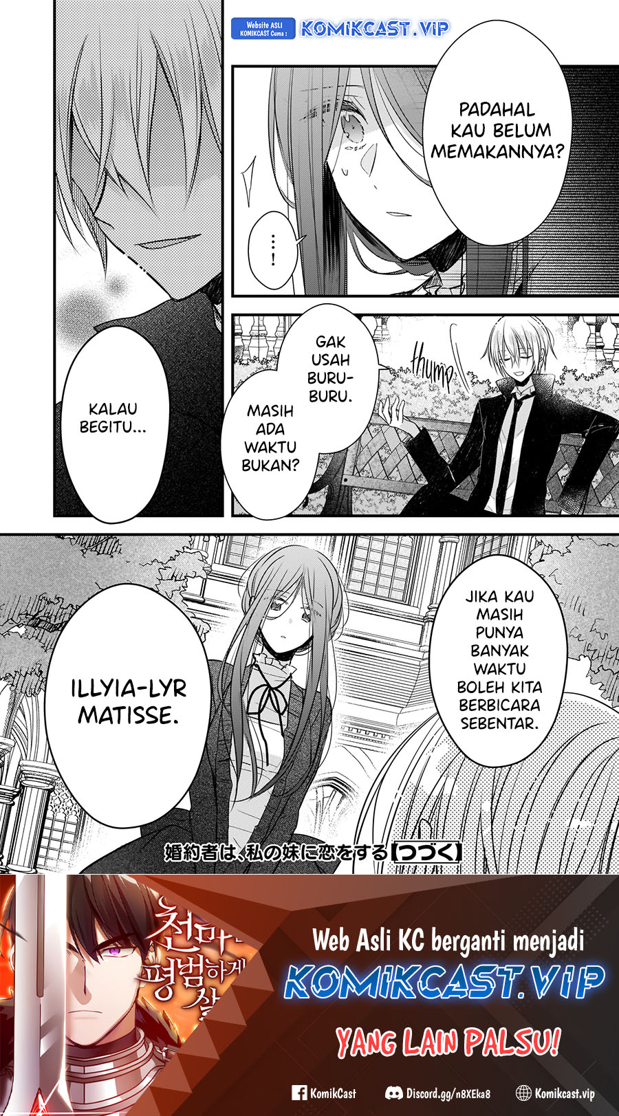 Konyakusha wa, Watashi no Imouto ni Koi wo Suru Chapter 14.1 - halaman 8