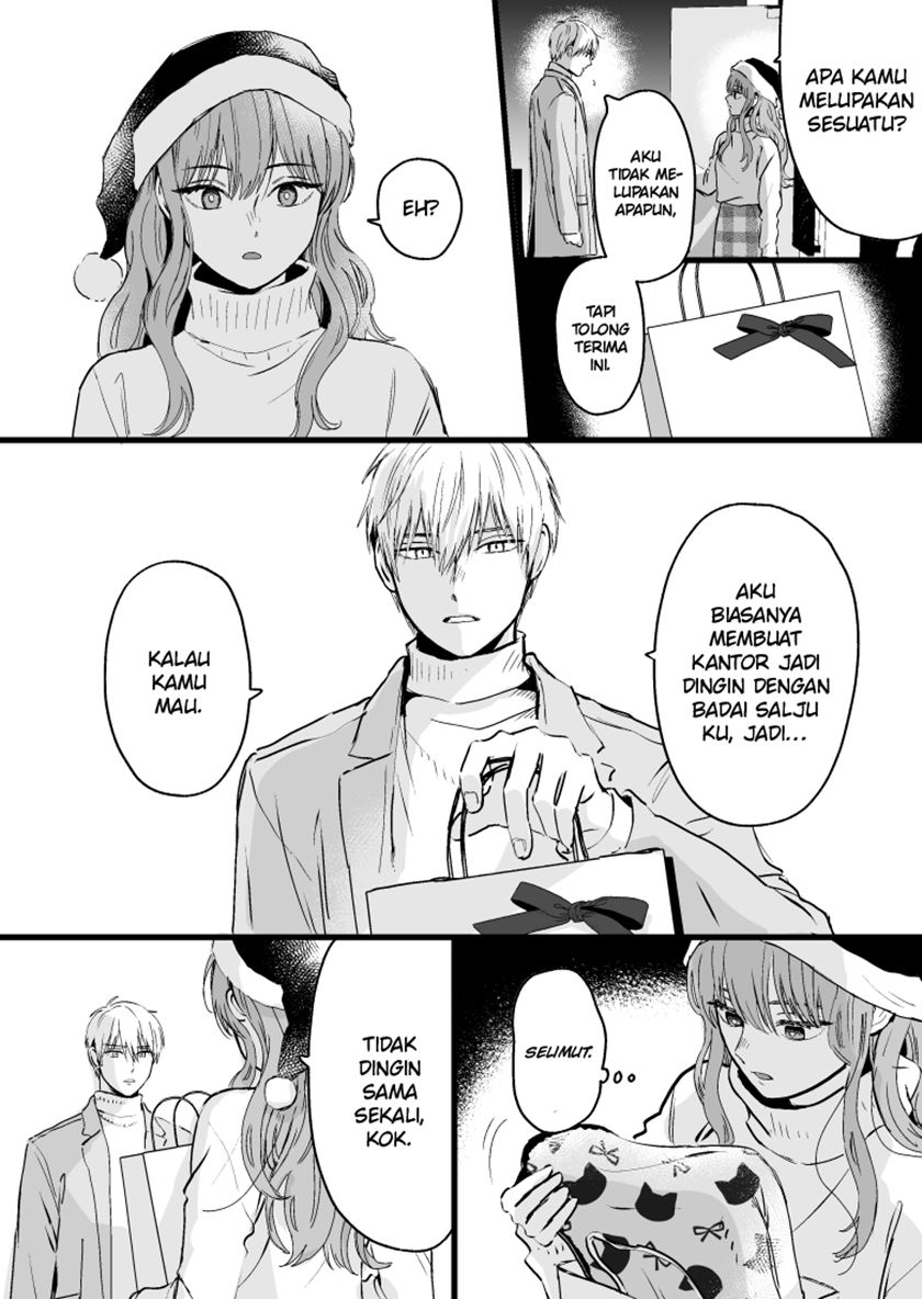 Koori Zokusei Danshi to Cool na Douryo Joshi Chapter 12 - halaman 4