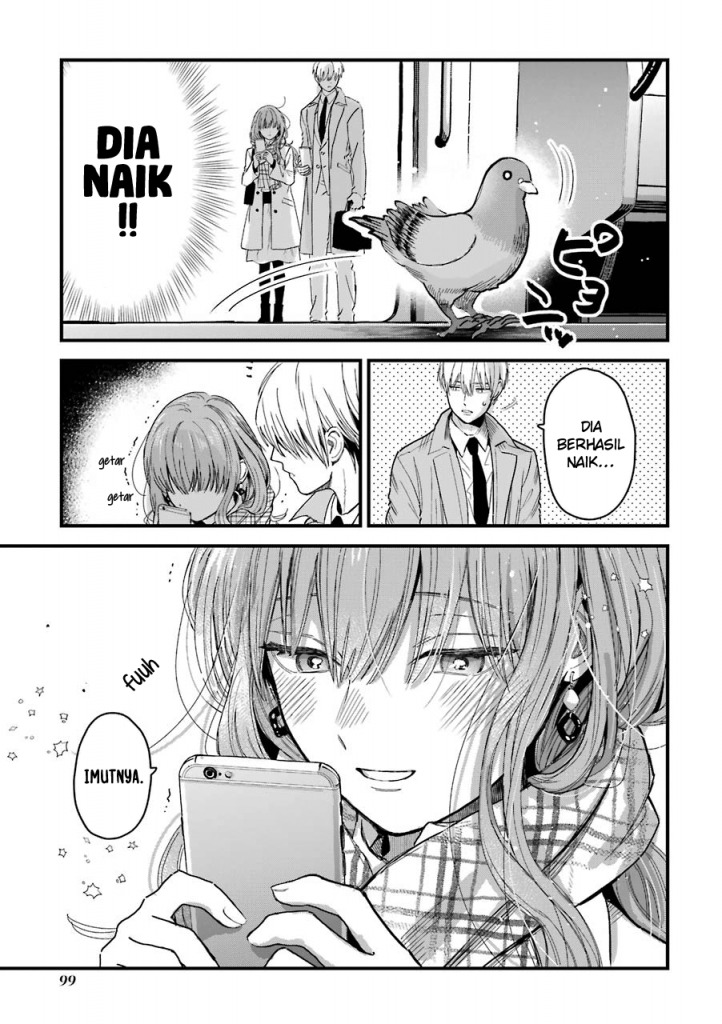 Koori Zokusei Danshi to Cool na Douryo Joshi Chapter 14 - halaman 4