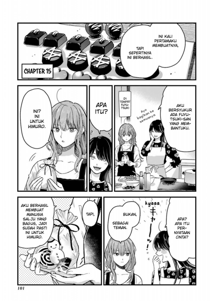 Koori Zokusei Danshi to Cool na Douryo Joshi Chapter 15 - halaman 2