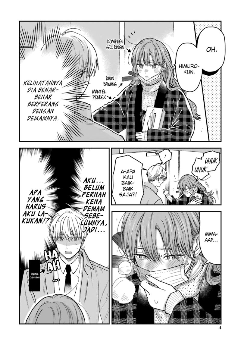 Koori Zokusei Danshi to Cool na Douryo Joshi Chapter 16 - halaman 7