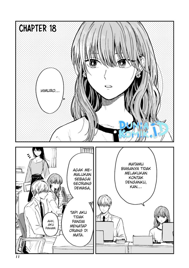 Koori Zokusei Danshi to Cool na Douryo Joshi Chapter 18 - halaman 2