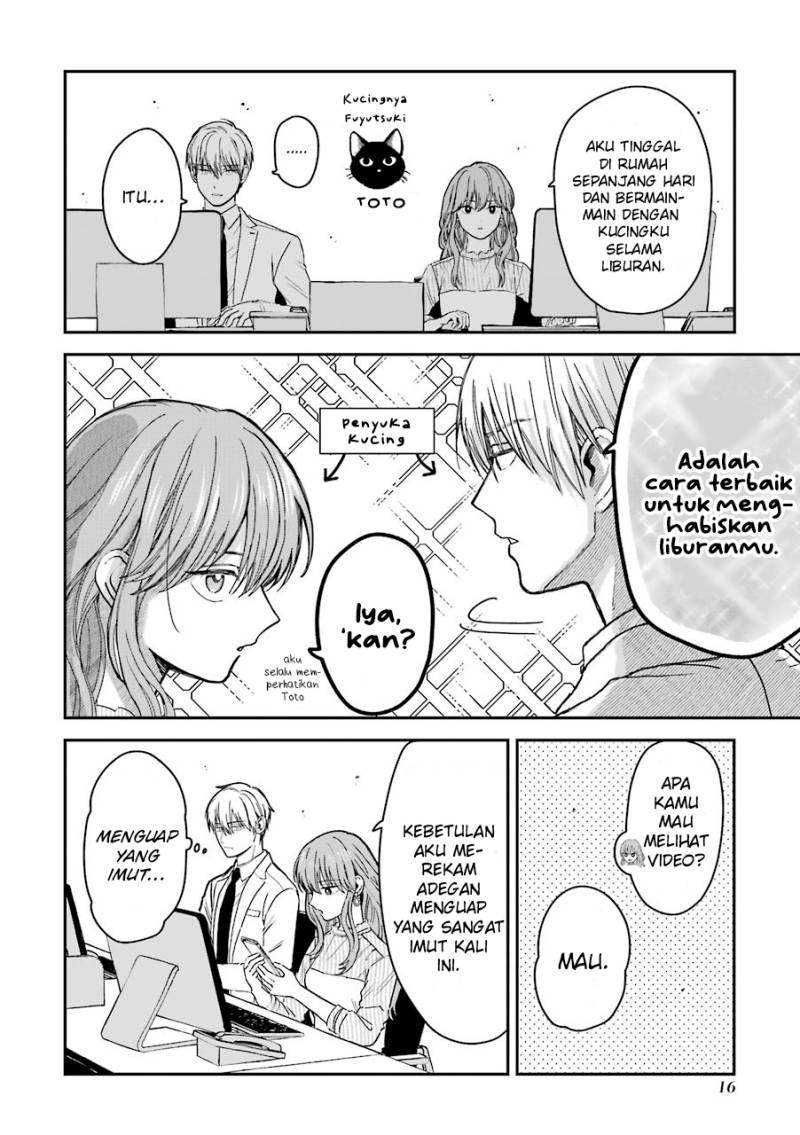 Koori Zokusei Danshi to Cool na Douryo Joshi Chapter 19 - halaman 3