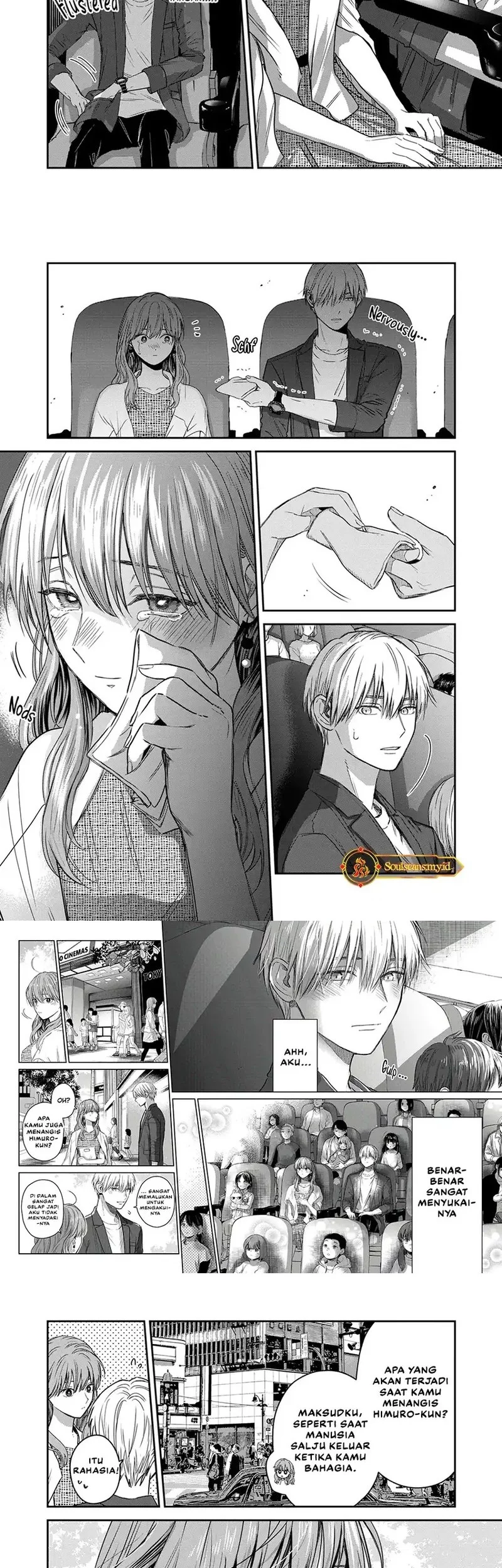 Koori Zokusei Danshi to Cool na Douryo Joshi Chapter 23.5 - halaman 6