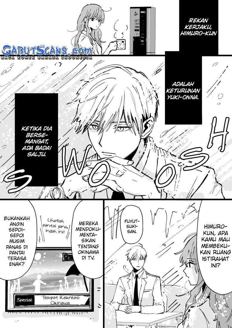 Koori Zokusei Danshi to Cool na Douryo Joshi Chapter 3 - halaman 2