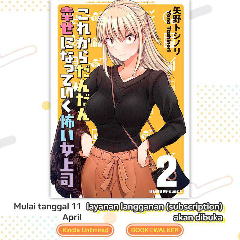 Kore kara Dandan Shiawase ni Natte Iku Kowai Onna Joushi Chapter 61 - halaman 4