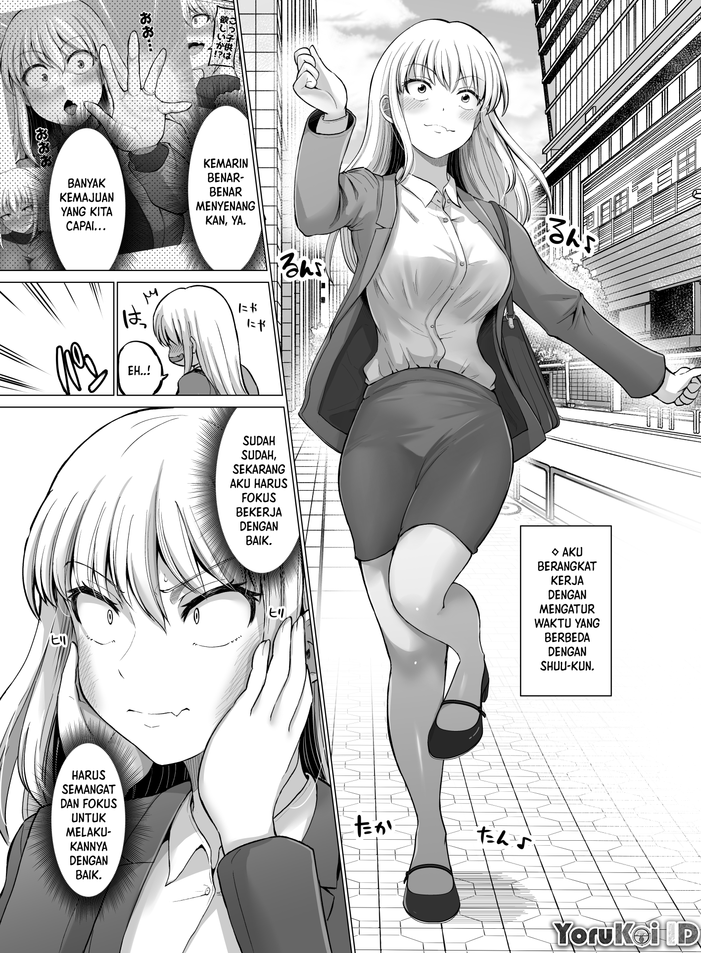 Korekara Dandan Shiawase ni Natteiku Kowai Onna Joshi Chapter 102 - halaman 2