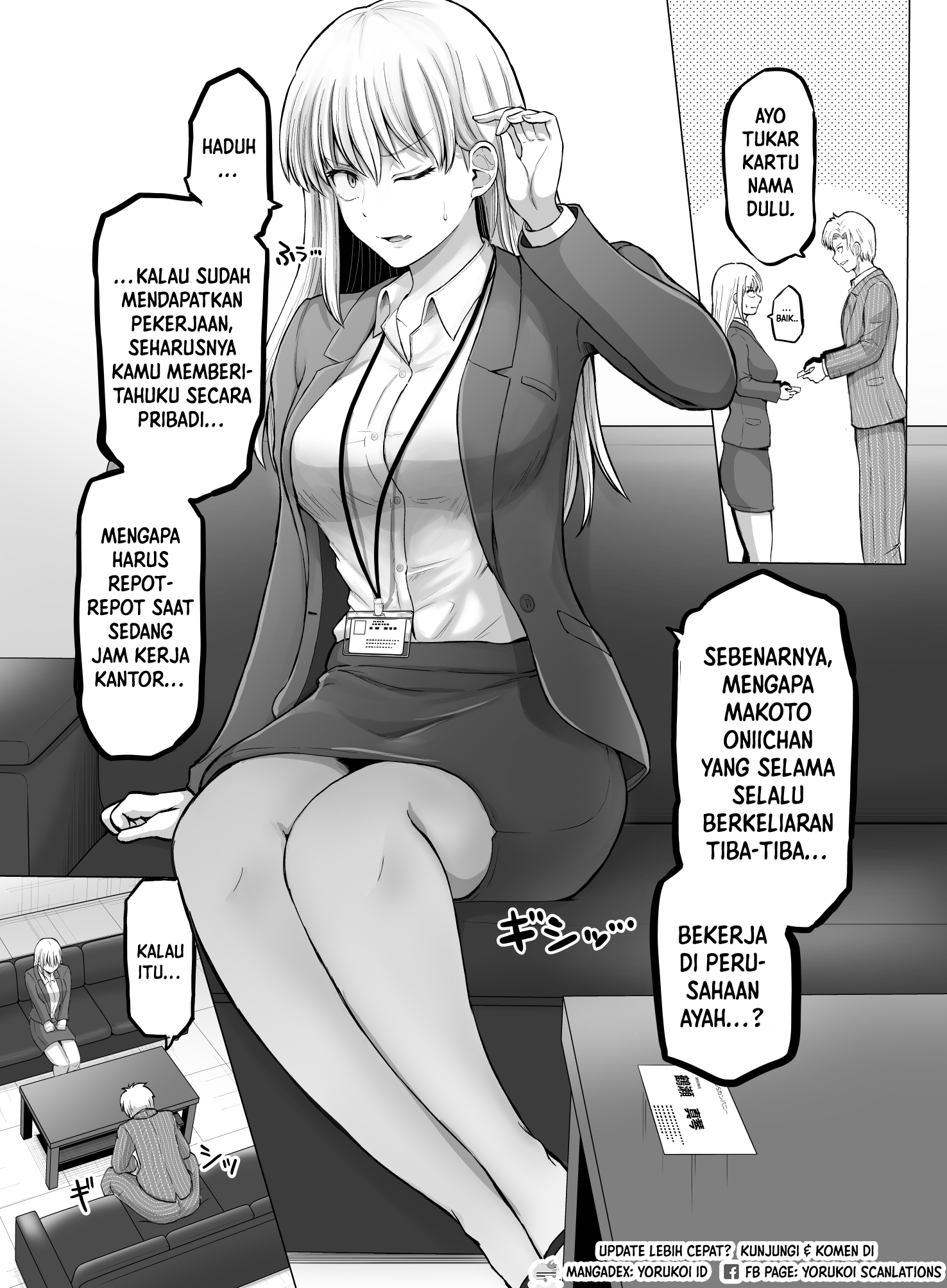 Korekara Dandan Shiawase ni Natteiku Kowai Onna Joshi Chapter 104 - halaman 2