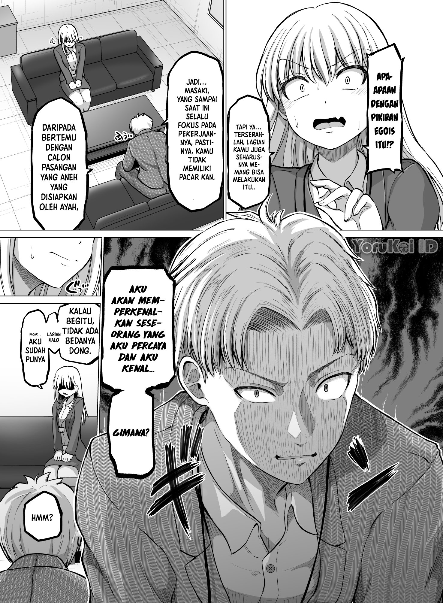 Korekara Dandan Shiawase ni Natteiku Kowai Onna Joshi Chapter 104 - halaman 4