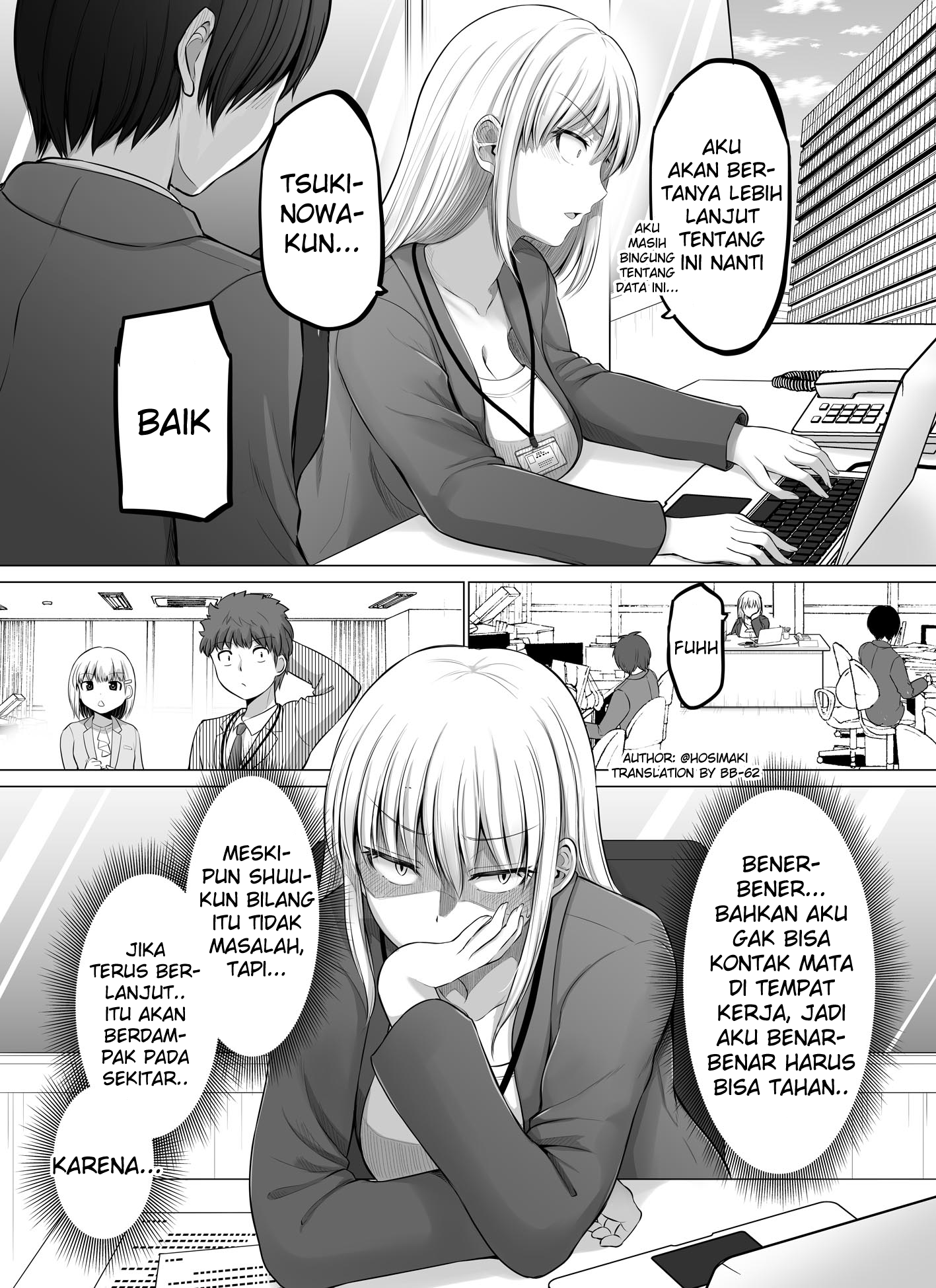 Korekara Dandan Shiawase ni Natteiku Kowai Onna Joshi Chapter 56 - halaman 1
