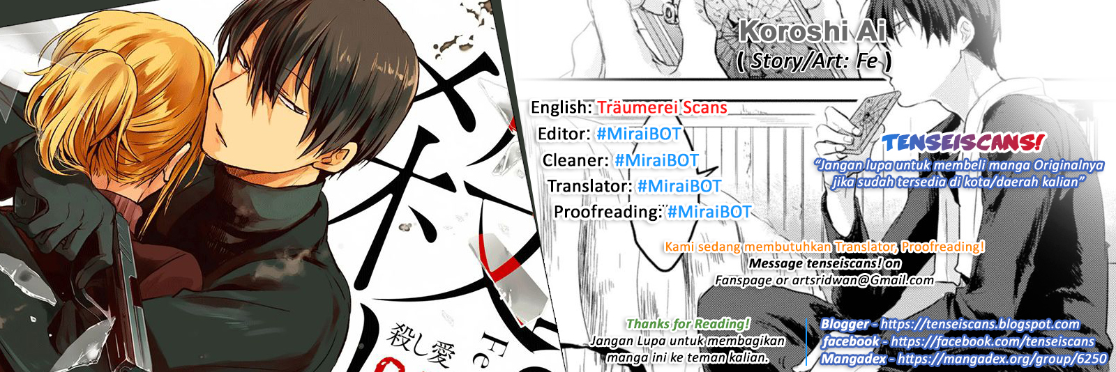 Koroshi Ai Chapter 7 - halaman 24