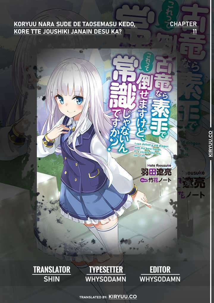 Koryuu nara Sude de Taosemasu kedo, Kore tte Joushiki ja Nai n desu ka? Chapter 11 - halaman 1