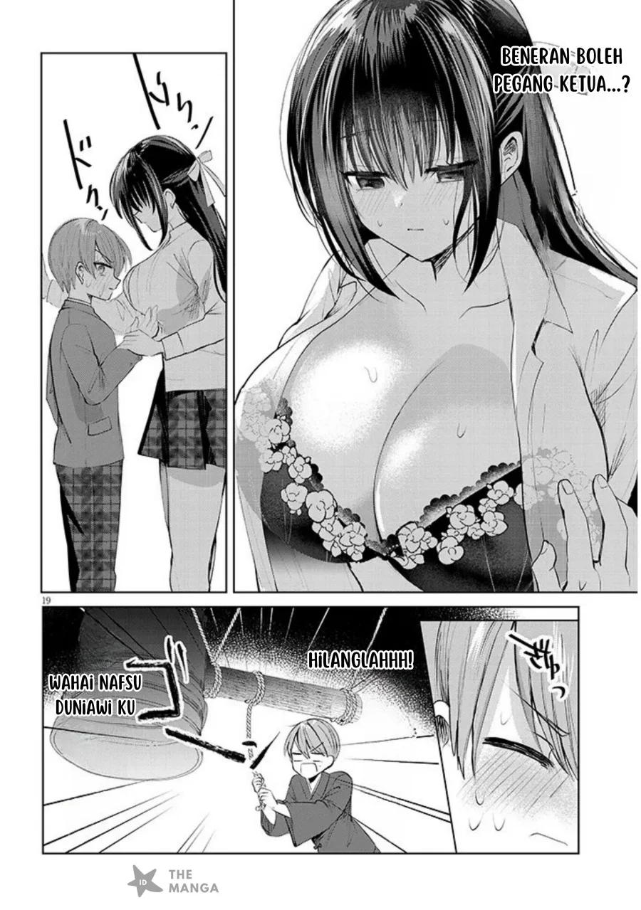 Kotowarenai Kaichou wa Tomoe-kun ni dake Shiteagetai Chapter 1 - halaman 19