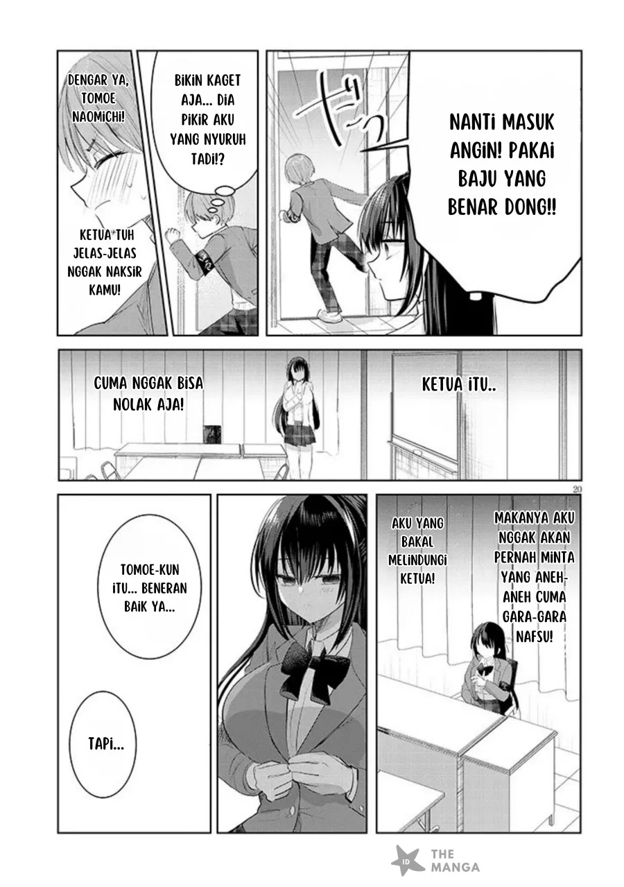 Kotowarenai Kaichou wa Tomoe-kun ni dake Shiteagetai Chapter 1 - halaman 20