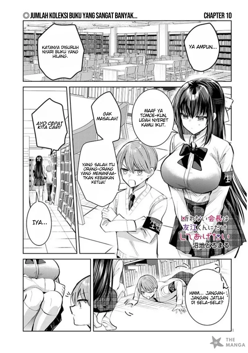 Kotowarenai Kaichou wa Tomoe-kun ni dake Shiteagetai Chapter 10 - halaman 2